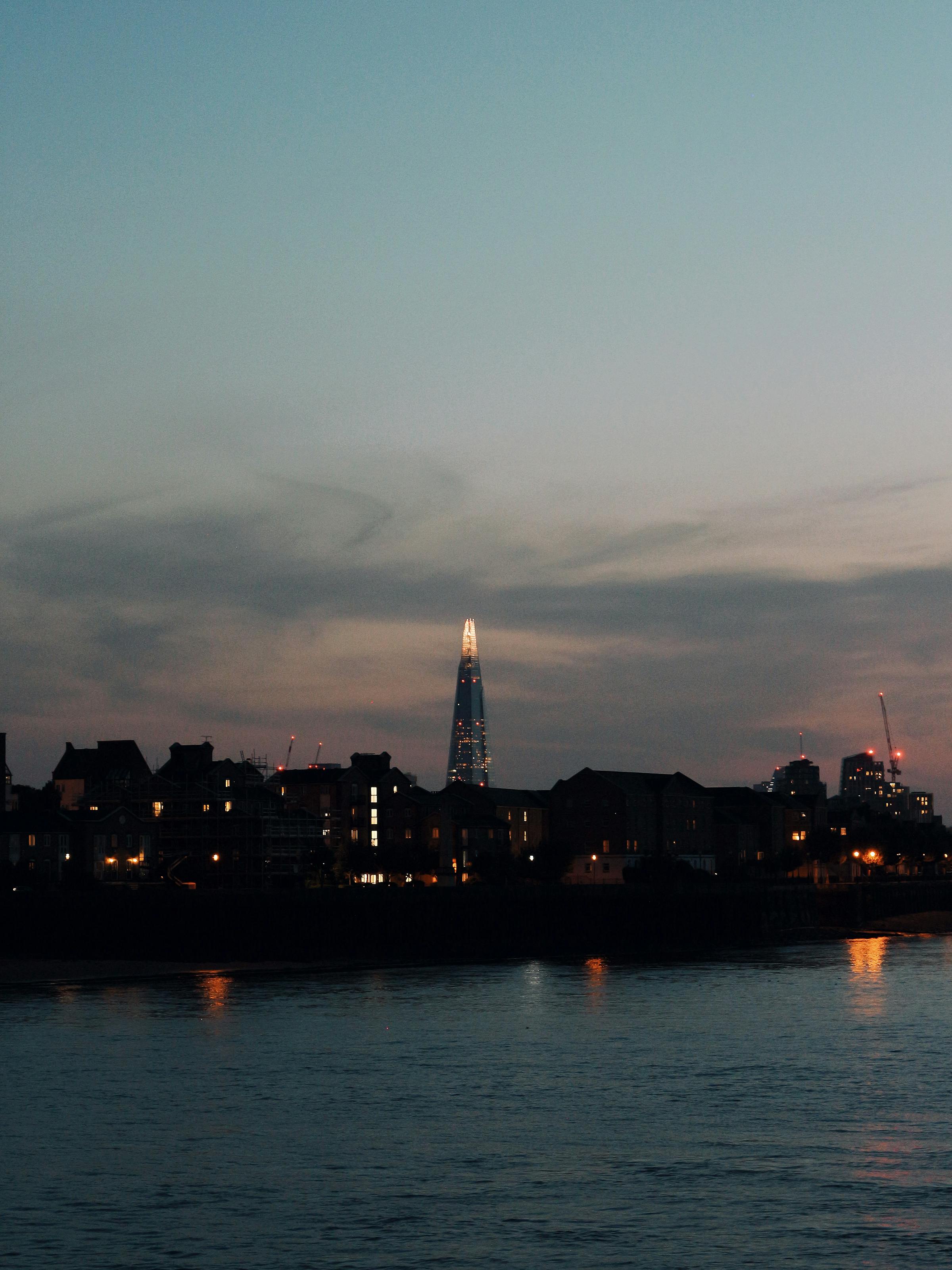 London Westminster at golden hour