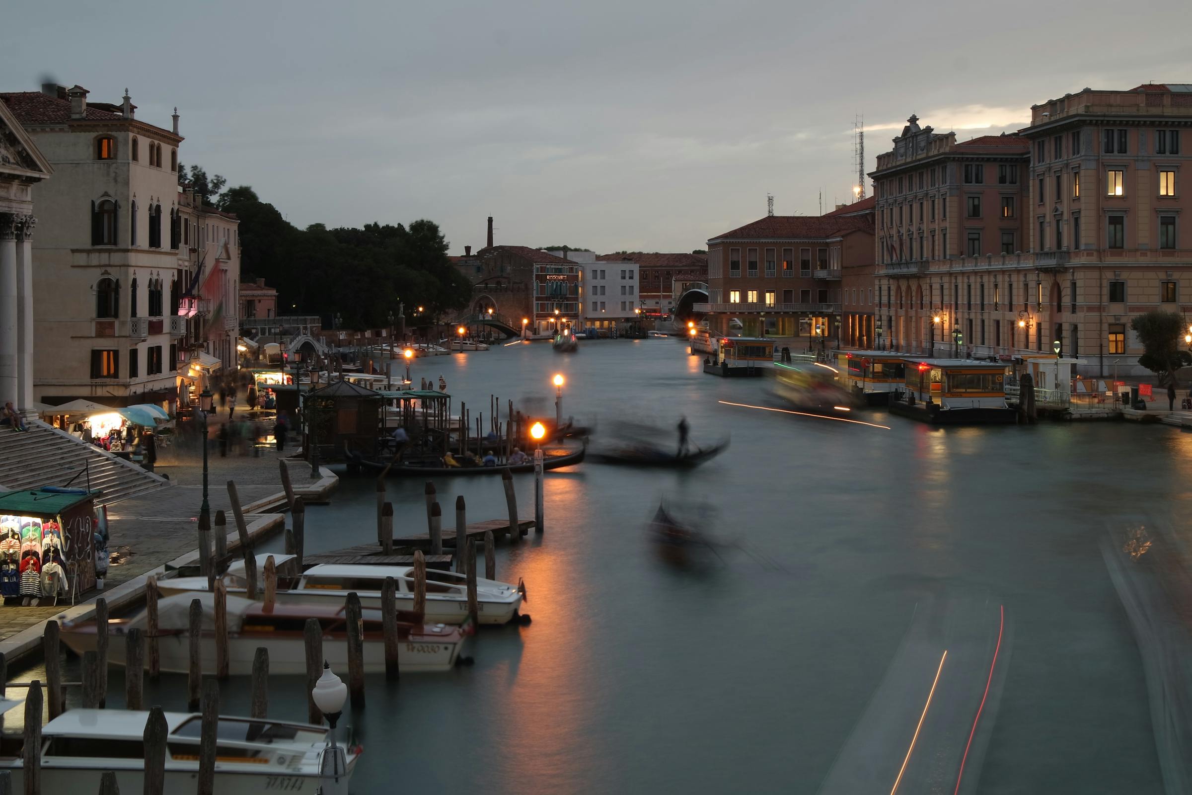 Venice canal at dawn
